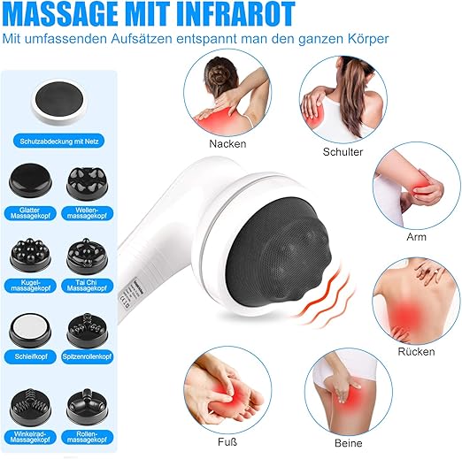 8-in-1 Neck Shoulder Massager